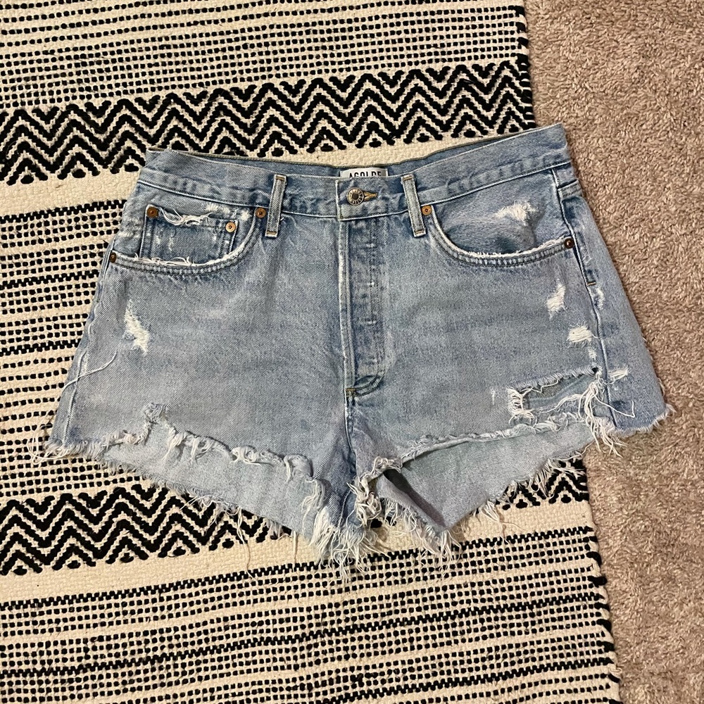 AGOLDE Parker vintage cut off shorts